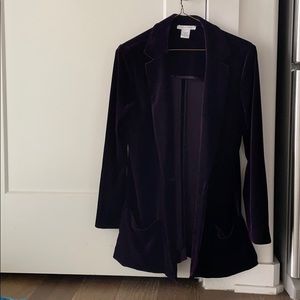 Velvet Blazer- Never Worn